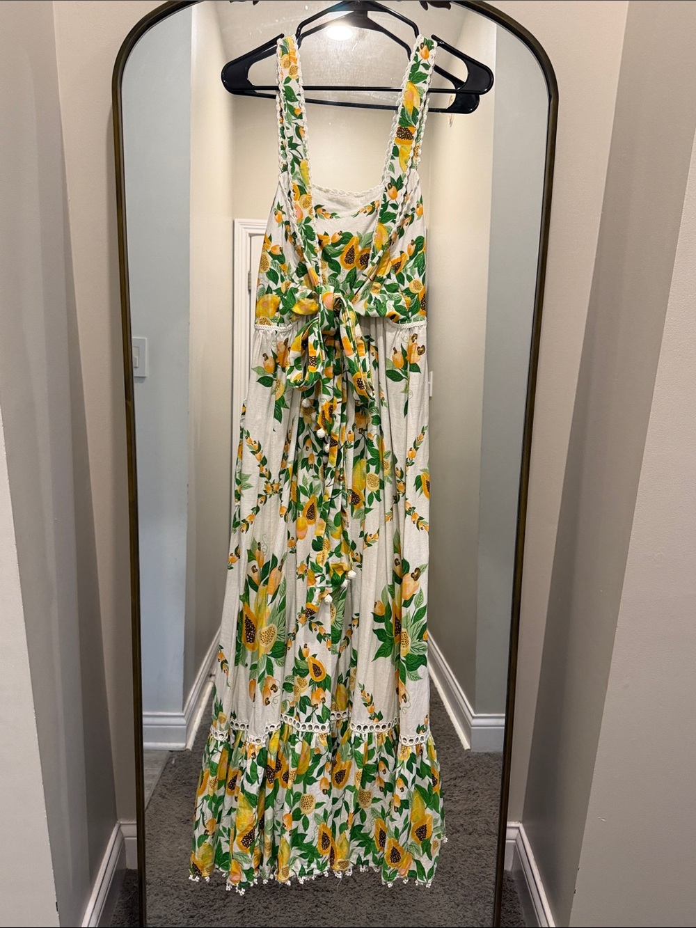 FARM Rio Papaya Salad Midi Dress medium - Picture 8 of 14